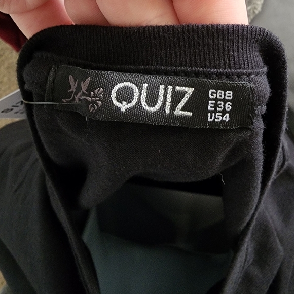 NWT Women's Black Graphic Shirt - Picture 3 of 3